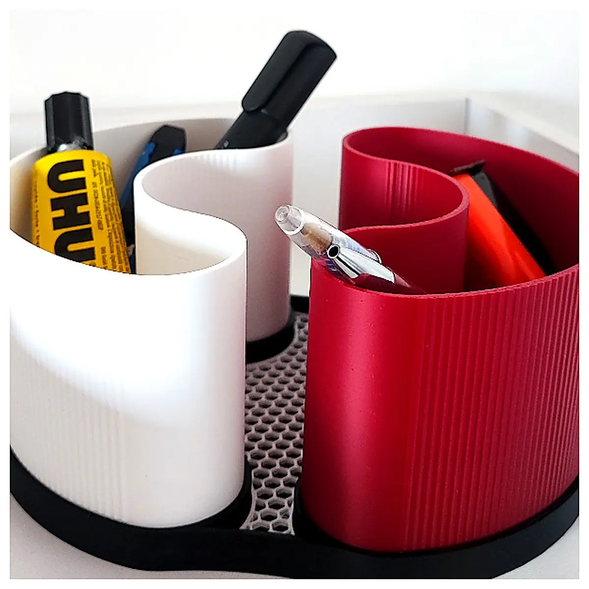Office Storage Box Pen Holder Desk Organizer Multi Function Storage Box Computer Accessories Stationery Supplies Storage Box Pen Case Desk Organizer