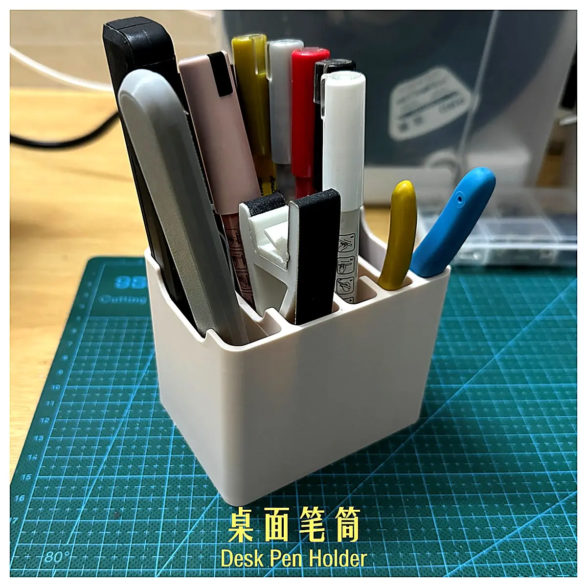Art Supplies Organizer Pencil Case Brush Holder Art Tools Storage Box Drawing Accessories Creative Storage Learning Supplies