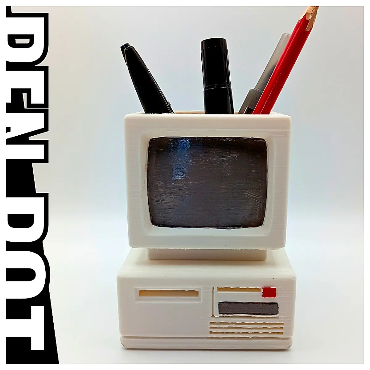 Retro Computer Pen Holder CRT Monitor Accessories Computer Stand Computer Organizer Screen Support Computer Parts Computer Accessories