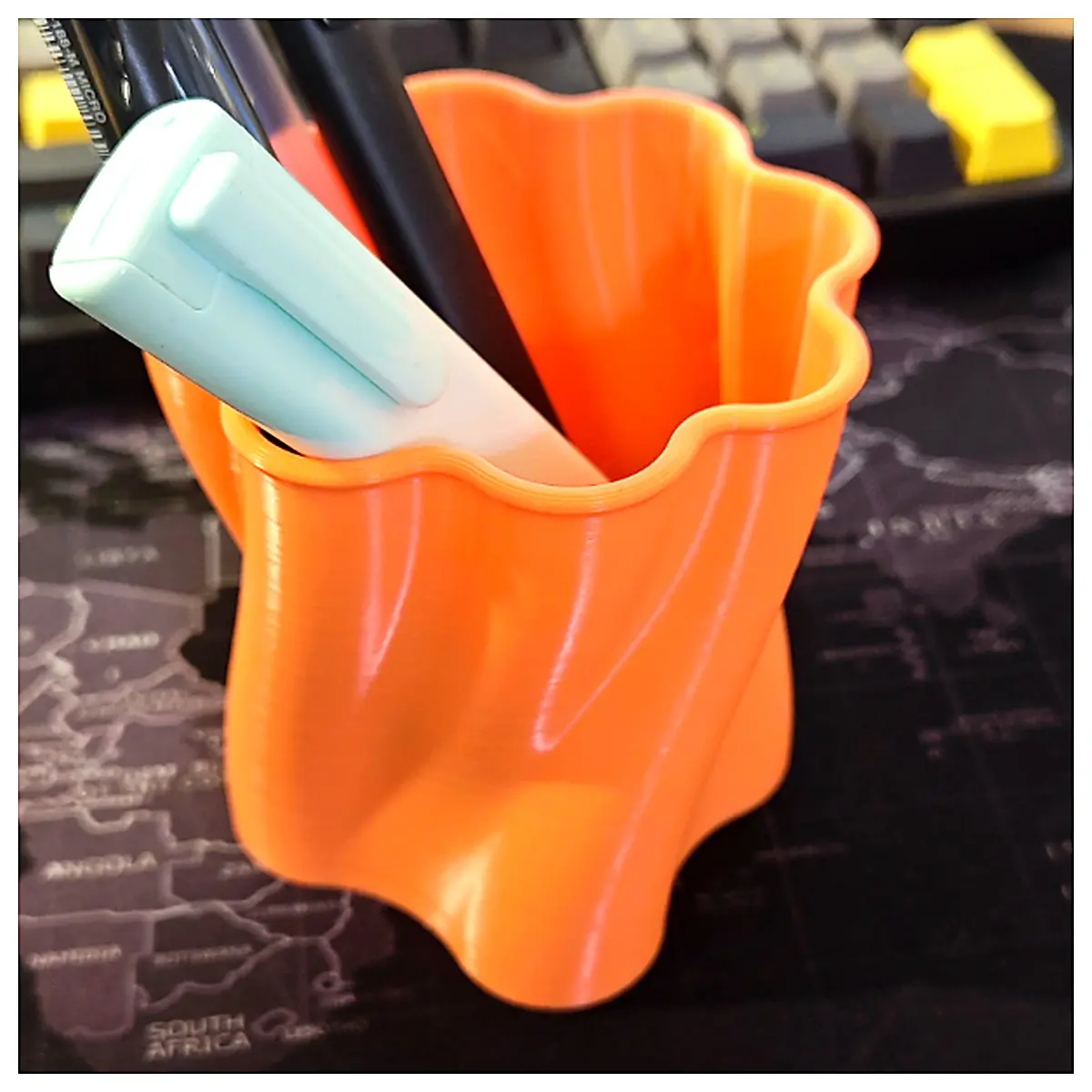 Pen Holder Organizer Fast Printing Pen Case Accessory Holder for Writing Supplies Office School Pen Tube Storage