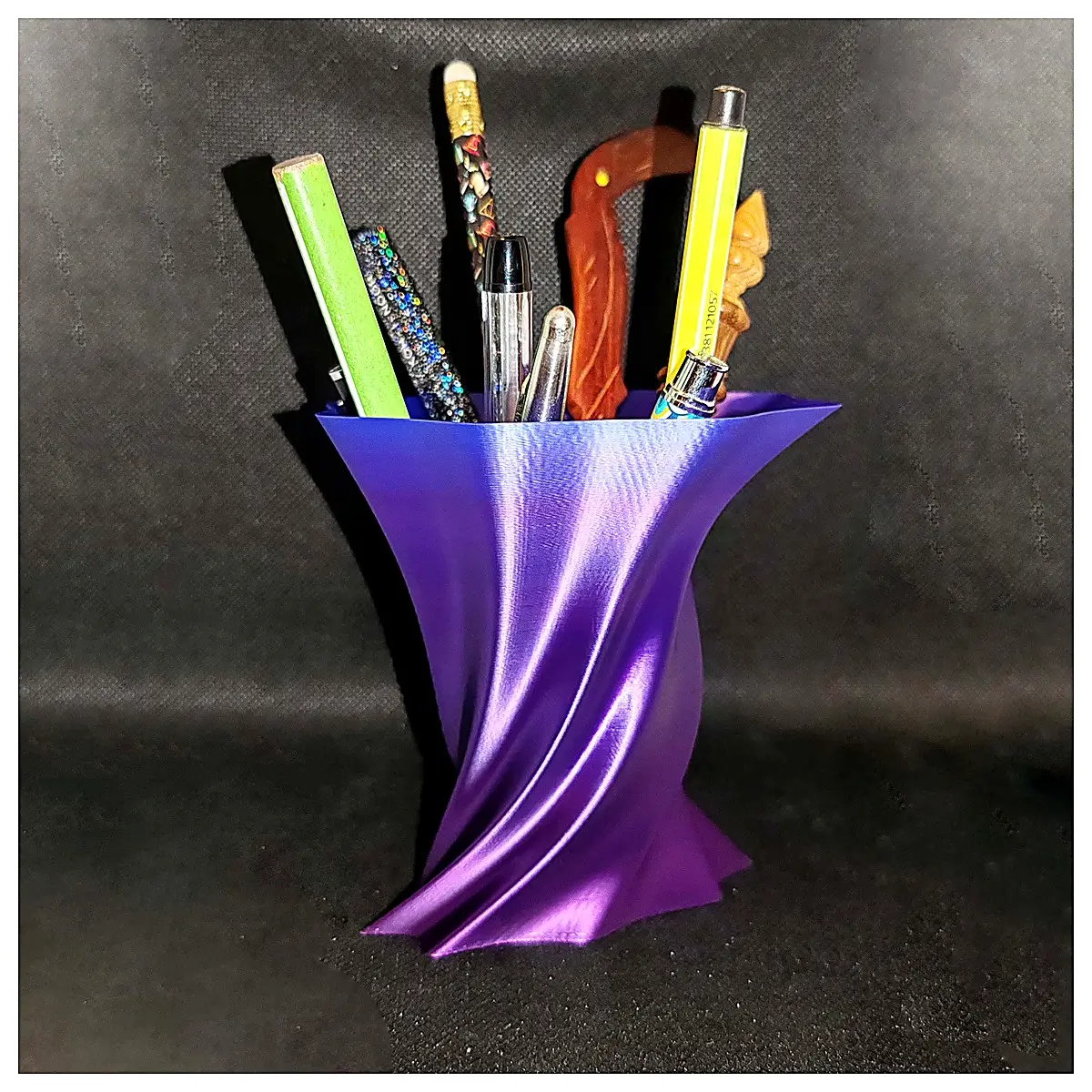 Pencil Case Organizer Holder Desk Storage Box Stationery Supplies Writing Case Portable Case for Students Office Accessories