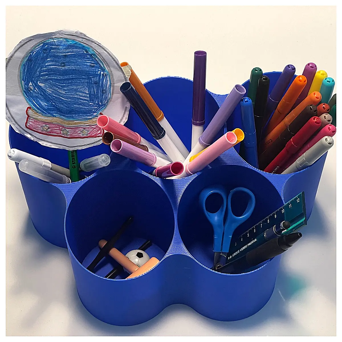 Desktop Organizer Pen Holder Multi Function Shelf Desk Storage Box Office Table Accessories Stationery Holder