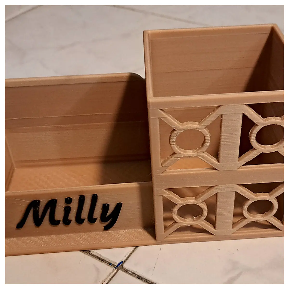 Pen Holder Desk Organizer Pencil Case Holder Portable Writing Accessories Stationery Box Multi Function Pen Organizer for Students Office Pen