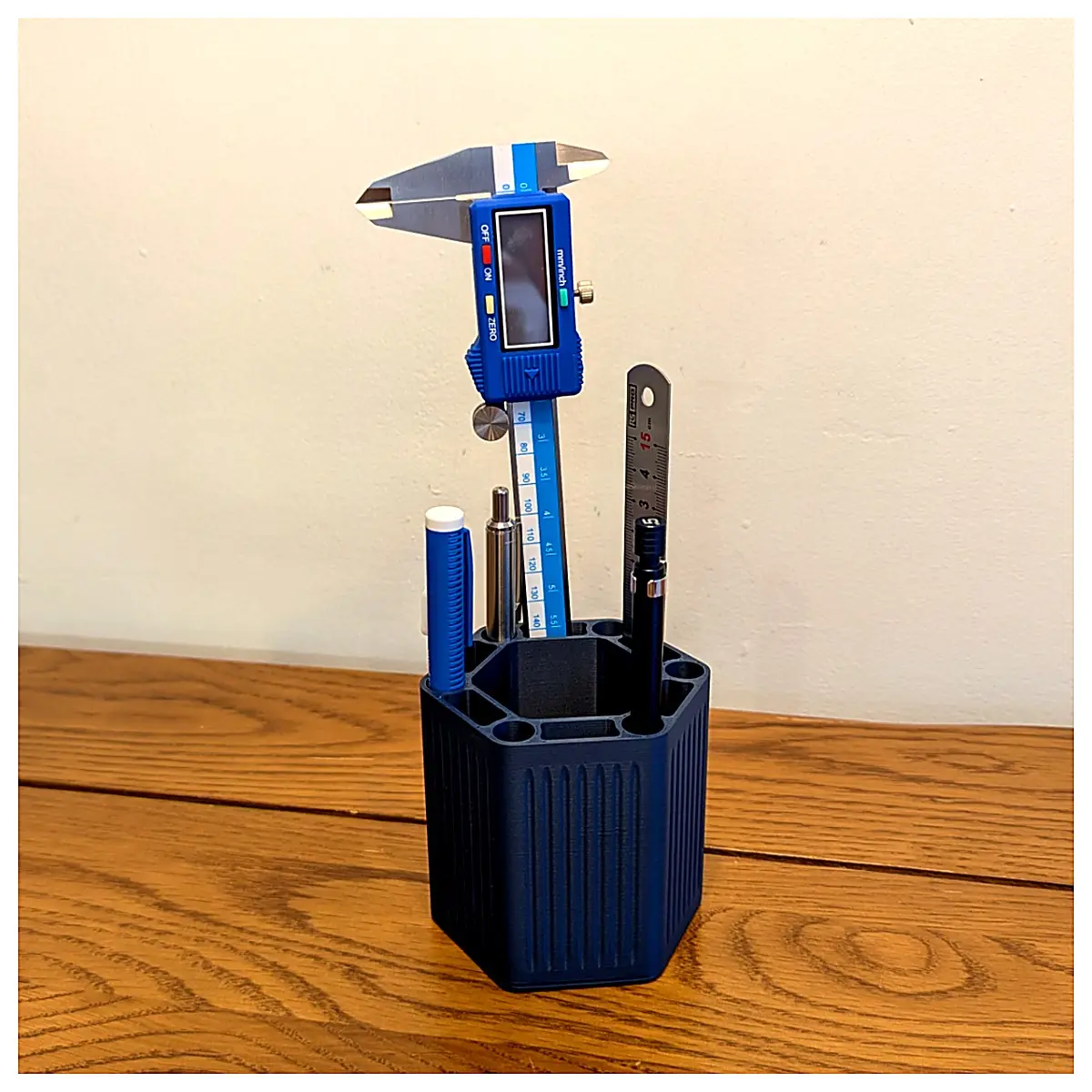 Pen Holder Stand Up Desk Organizer Pencil Case Holder Tube Storage Creative Office Study Support Pen Case Organizer