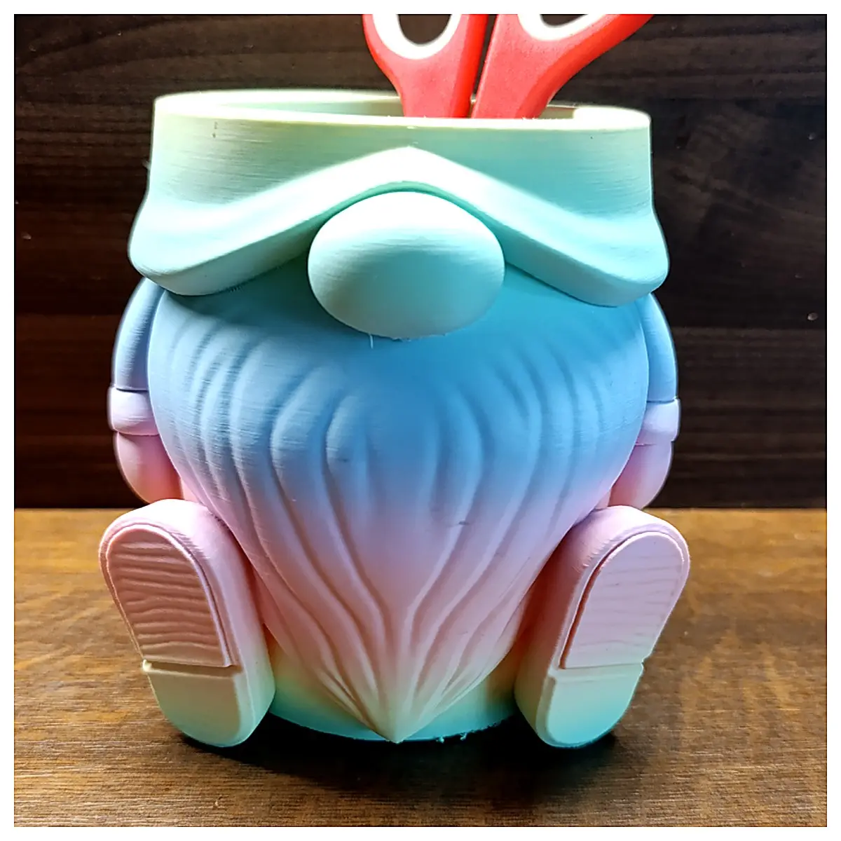 Little Dwarf Pencil Holder Creative Desktop Organizer Multi Function Pen Tube Office School Supplies Desk Decoration Pen Case Snack Box