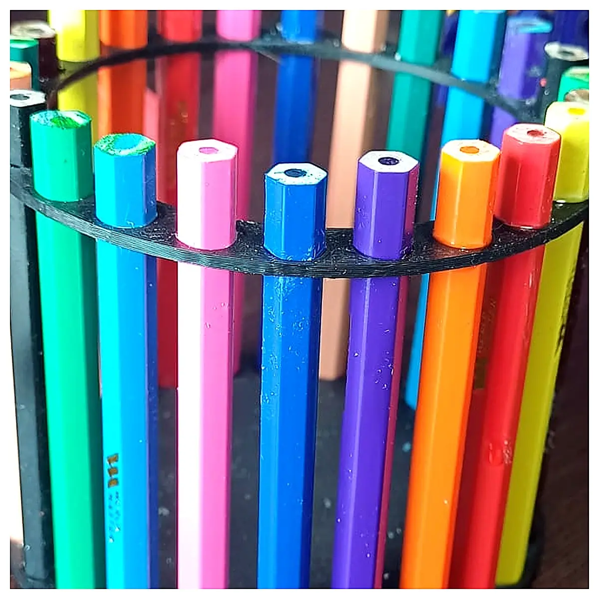 Pen Holder Organizer Desk Caddy Pencil Case Holder Multi Function Stationery Storage Accessory for Students Office Supplies