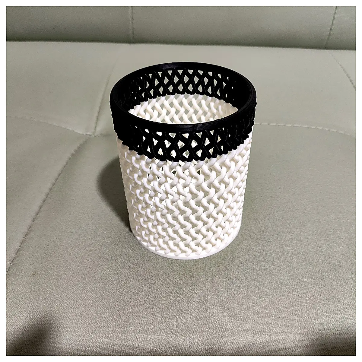 Woven Pen Holder Creative Handicraft Desk Organizer Decorative Storage Solution Student Gift Office Supplies Multi Purpose Holder