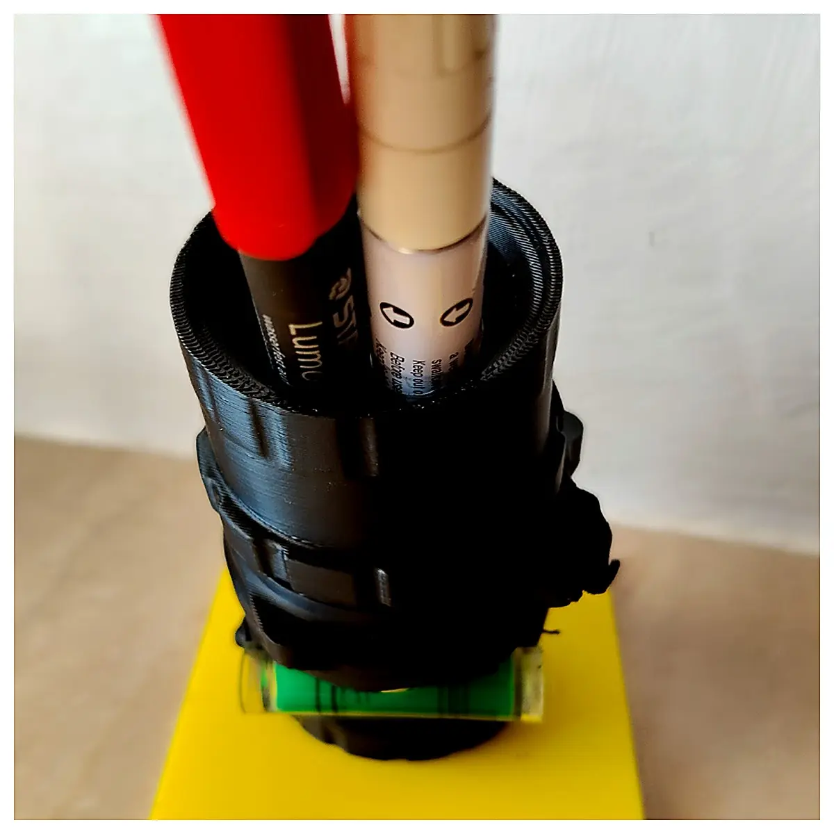 Pen Holder Creative Multi Functional Pencil Case Brush Shaped Desk Organizer Office School Supplies Pen Accessories Holder