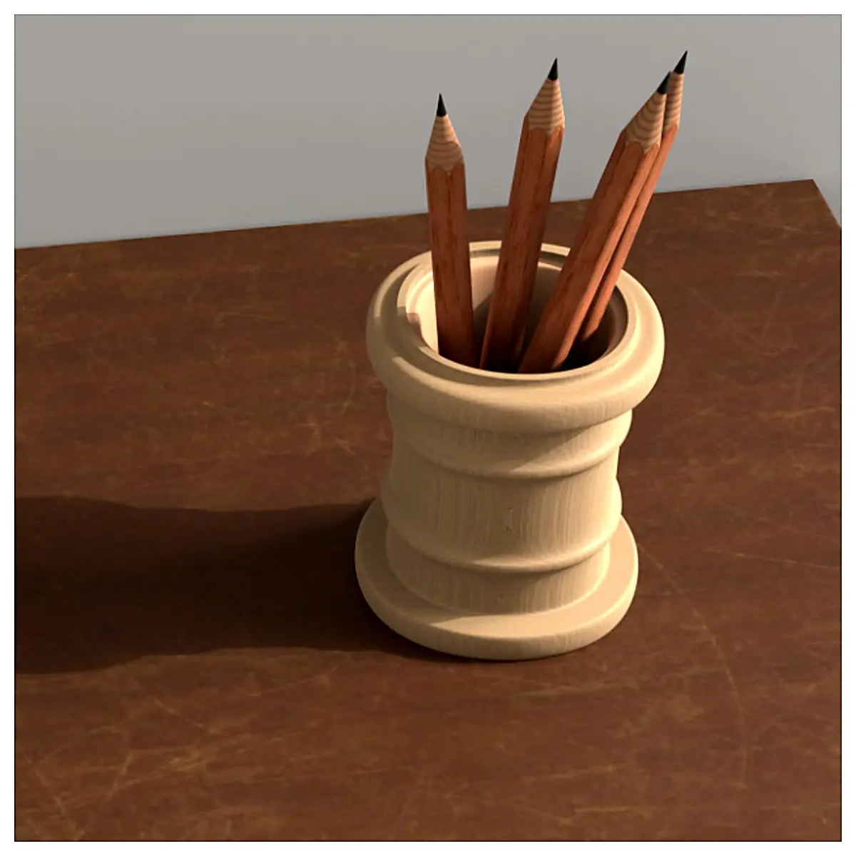 Pen Holder Desk Organizer Mobile Stand Creative Decoration Office Study Supplies Multi Functional Holder