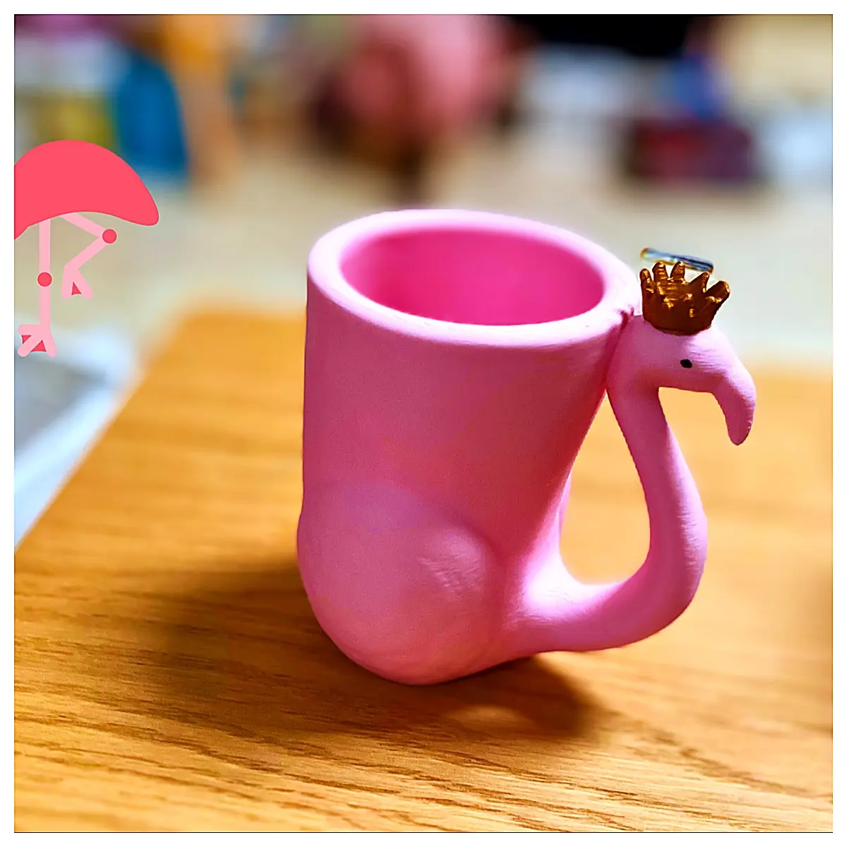 Flamingo Pen Holder Creative Decoration Bird Figurine Office Desk Accessory Gift Desk Decor Novelty Gift