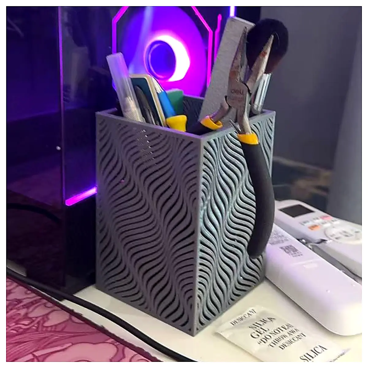 Pen Holder Creative Portable Pen Case Student Stationery Organizer Pen Bag Desk Storage Accessory Writing Supplies Holder