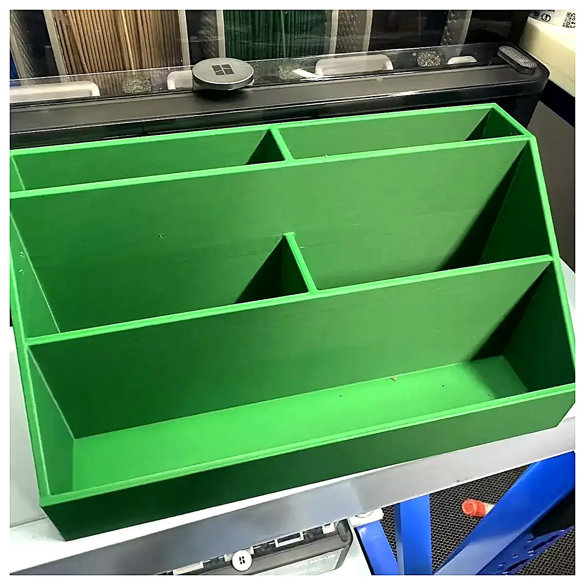Desk Organizer Pen Holder Desktop Storage Box Pen Case Writing Accessories Office Supply Computer Desk Parts Desk Organizer