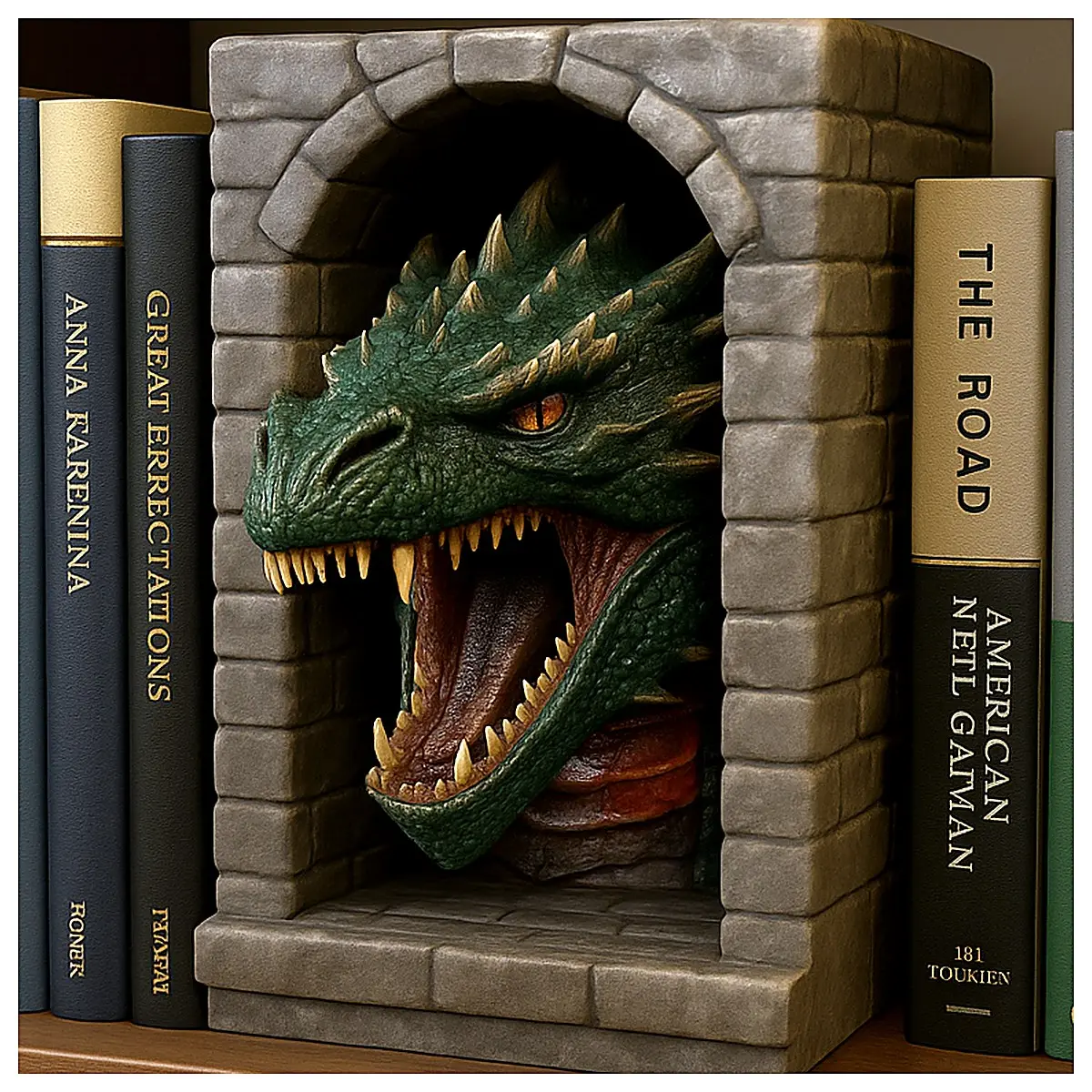 Dragon Cave Bookstand Display Stand Desktop Display Decoration Placement Fixture Stand Holder