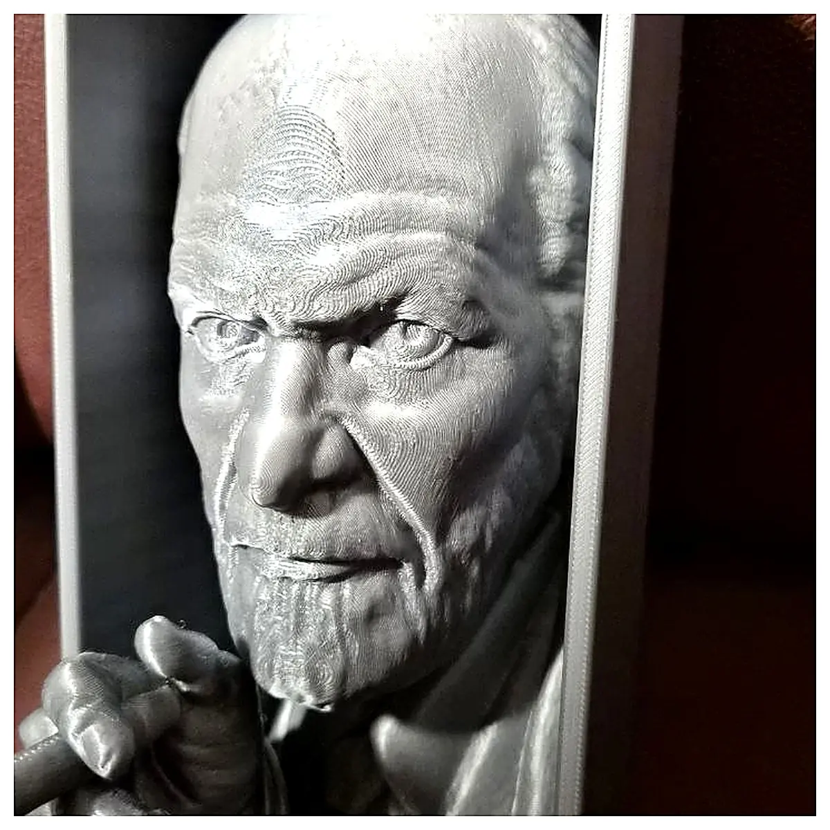 Sigmund Freud Book Stand Figurine Model Decoration Desktop Ornament Collection Support Stand Gift Art Piece