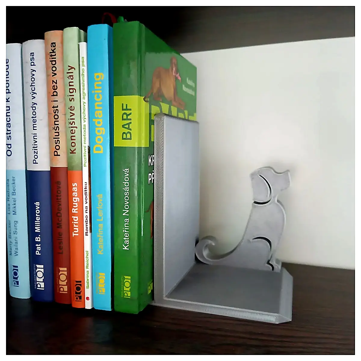 Book Stand Figure Dog Model Toy Decoration Pet Display Piece Dog Shaped Placement Indoor Decoration Desktop Ornament Pet Display