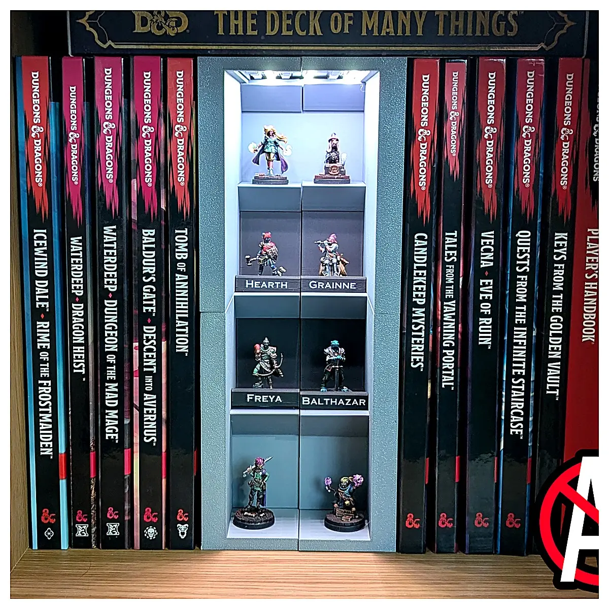 Hall of Heroes Statue Display Stand Book Holder Shelf Desktop Display Case Figure Collection Stand Scene Model Base