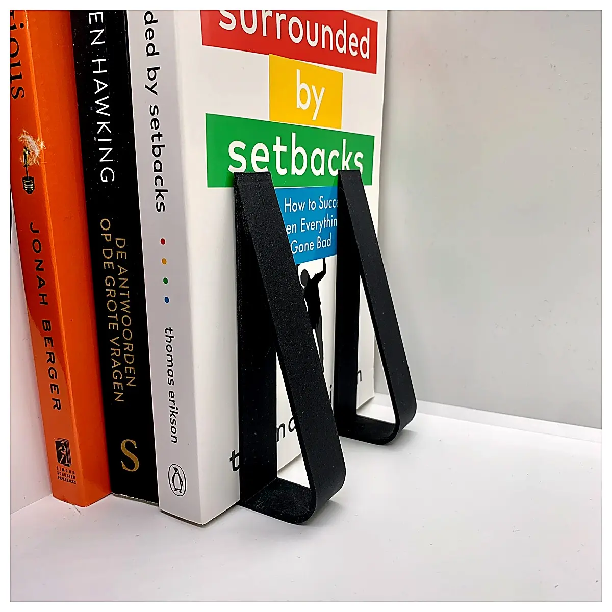 Simple Book Stand Desktop Shelf Standing Book Holder Organizer Storage Office Study Minimalist Shelf Mini Shelf Standing Rack
