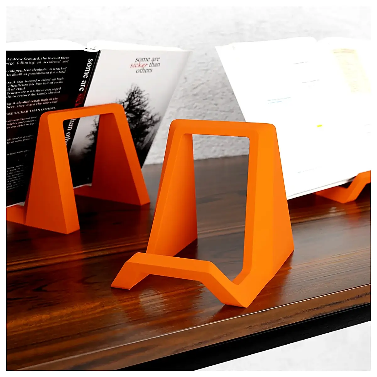 Cooking Cookbook Stand Shelf Kitchen Recipe Holder Organizer Display Rack Stable Support Kitchen Essential