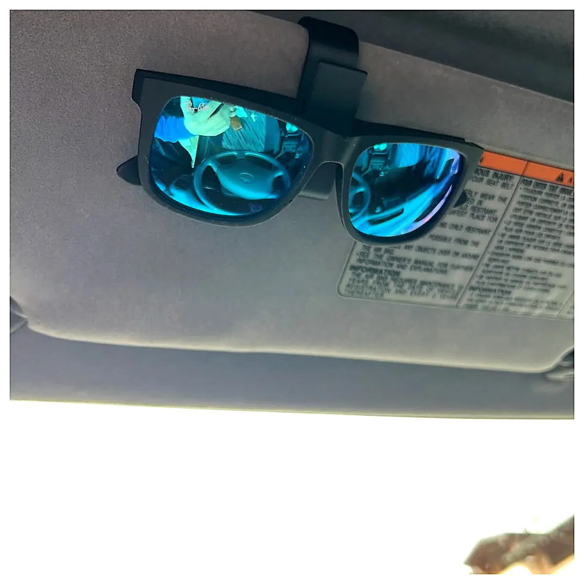 Car Sunglasses Holder Phone Mount Car Headrest Support Suspended Bracket Accessory Auto Interior Mobile Holder Bracket