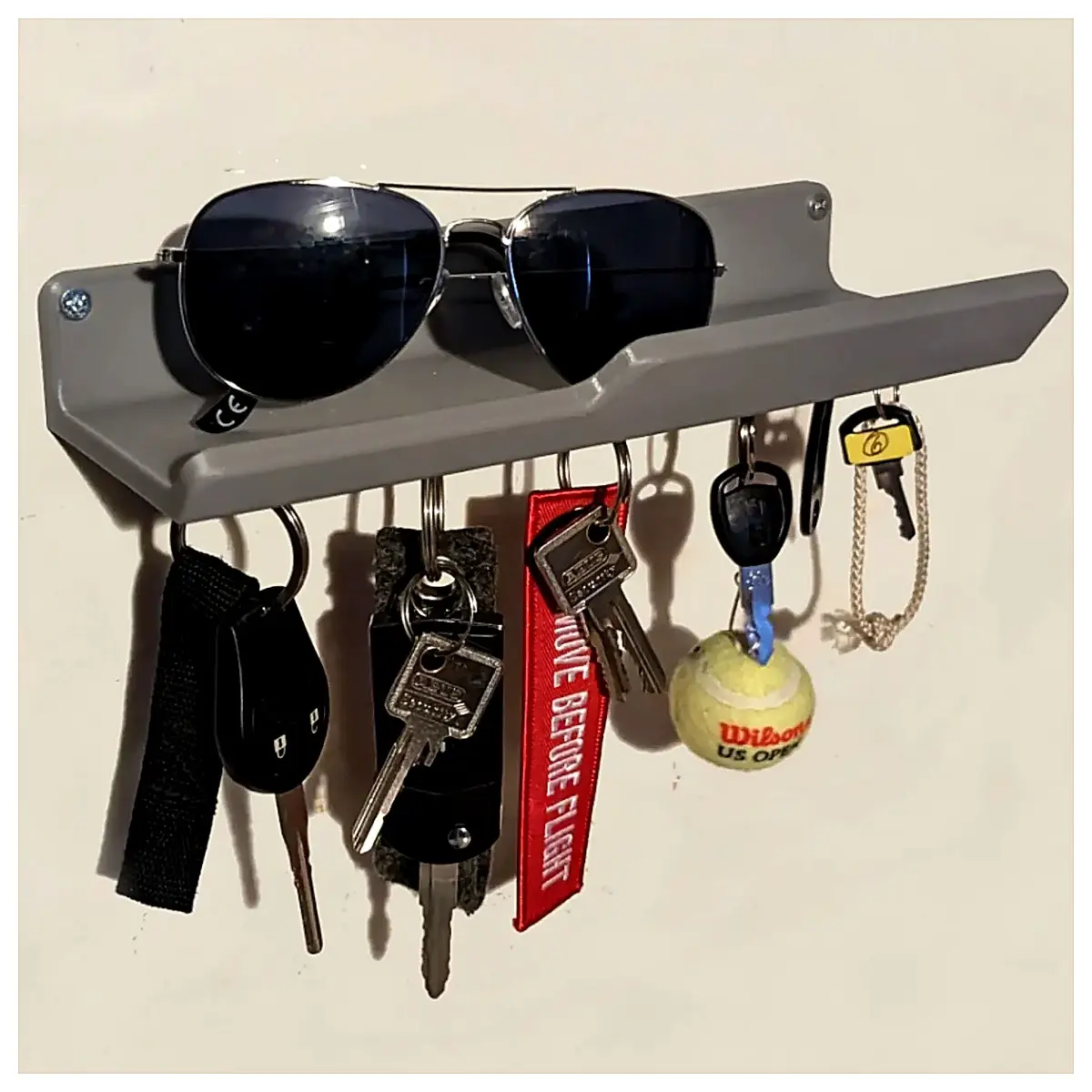 Magnetic Key Holder Magnetic Key Hook Key Storage Magnetic Clips Magnetic Key Rack Car Home Key Fixer Magnetic Key Chains