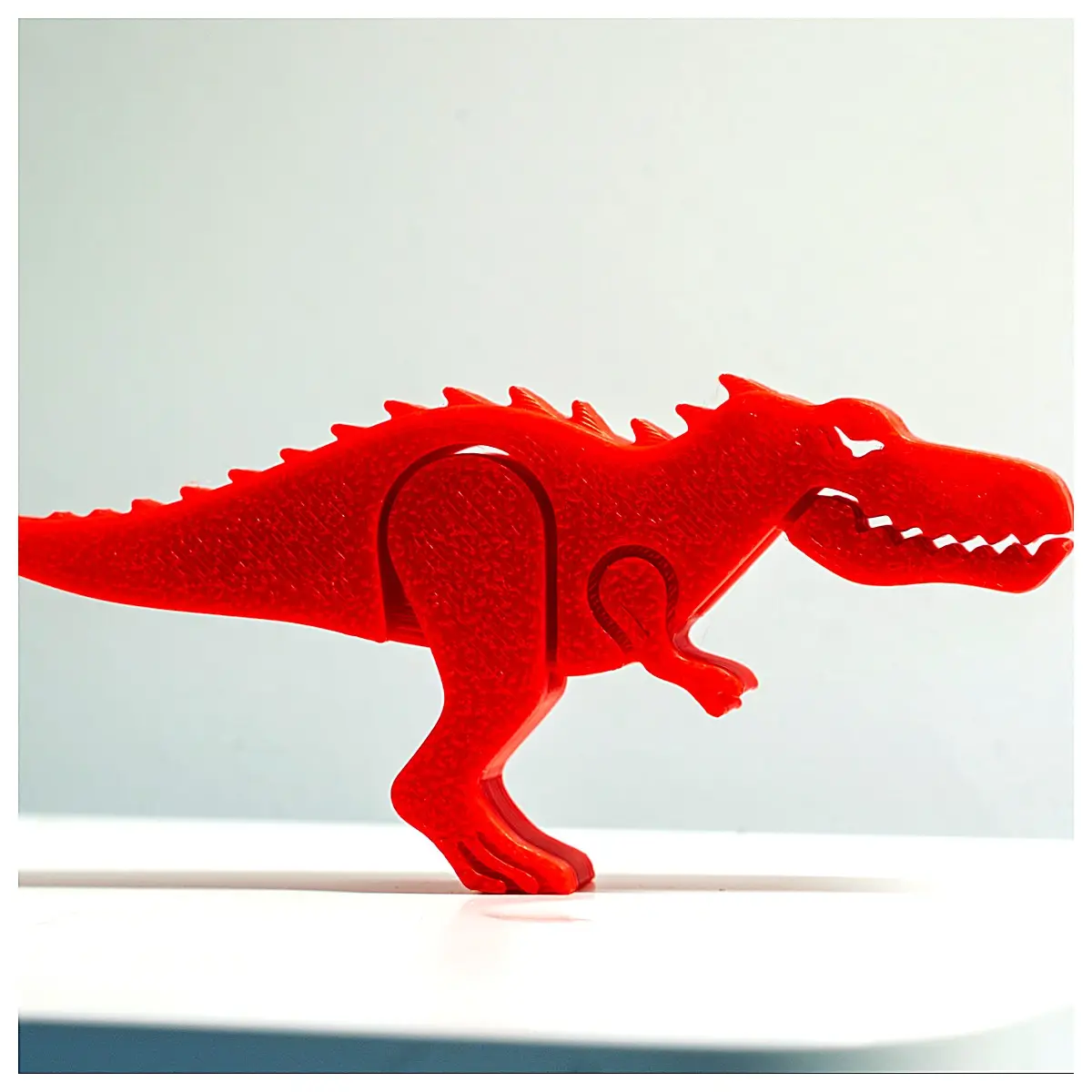 Moving Dinosaur Figurine Hanging Ornament Claw Toy Dinosaur Model Collection Indoor Decoration Desktop Accessory Gift
