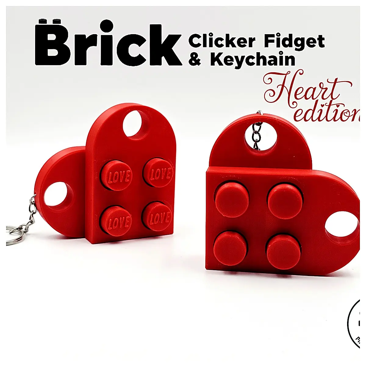 Building Block Stress Keychain Shape Stress Relief Toy Puzzle Gift Creative Playding