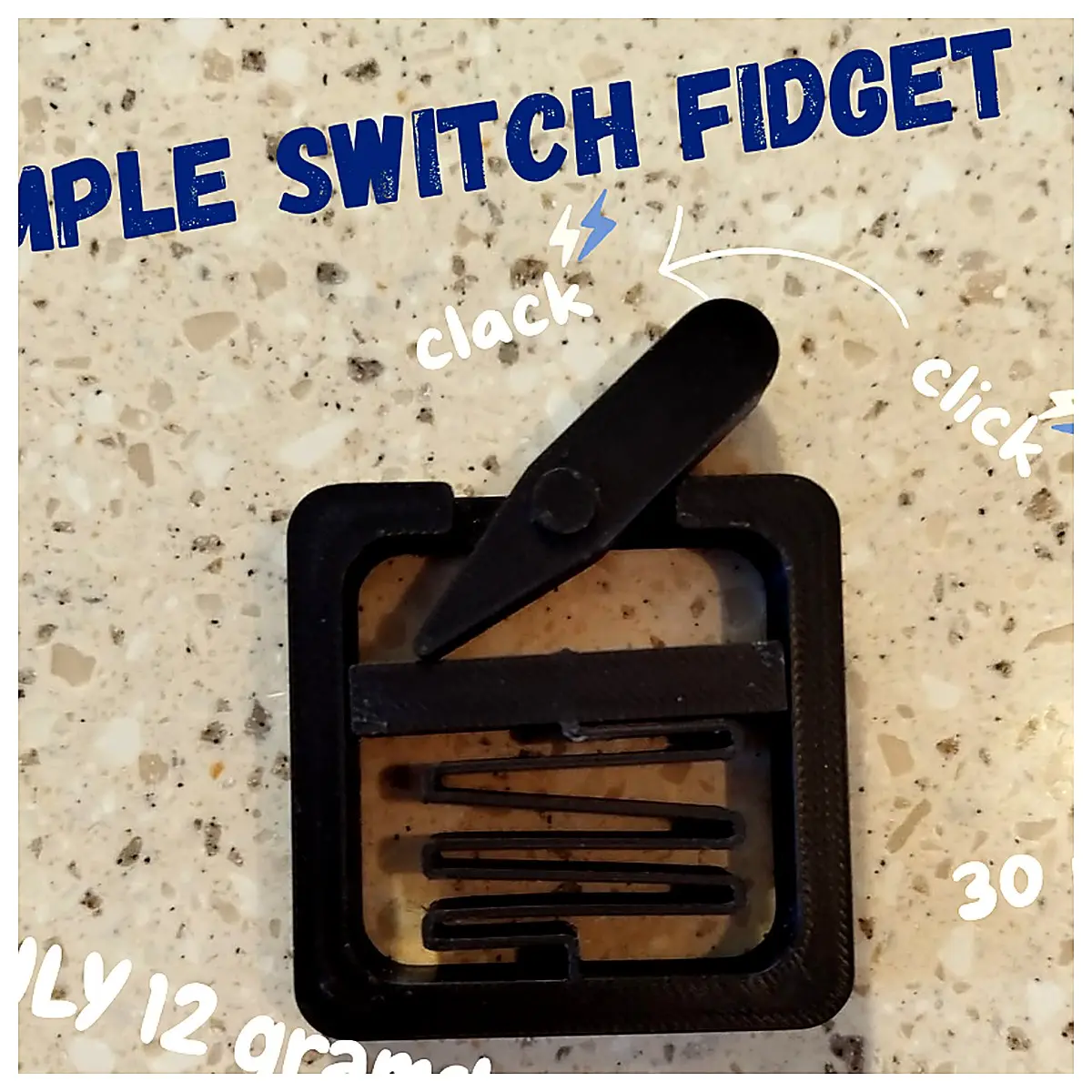 Simple Switch Release Toys Stress Relief Toys Puzzle Toys Fun Switch Toys Pressure Release Toys Toy Accessories