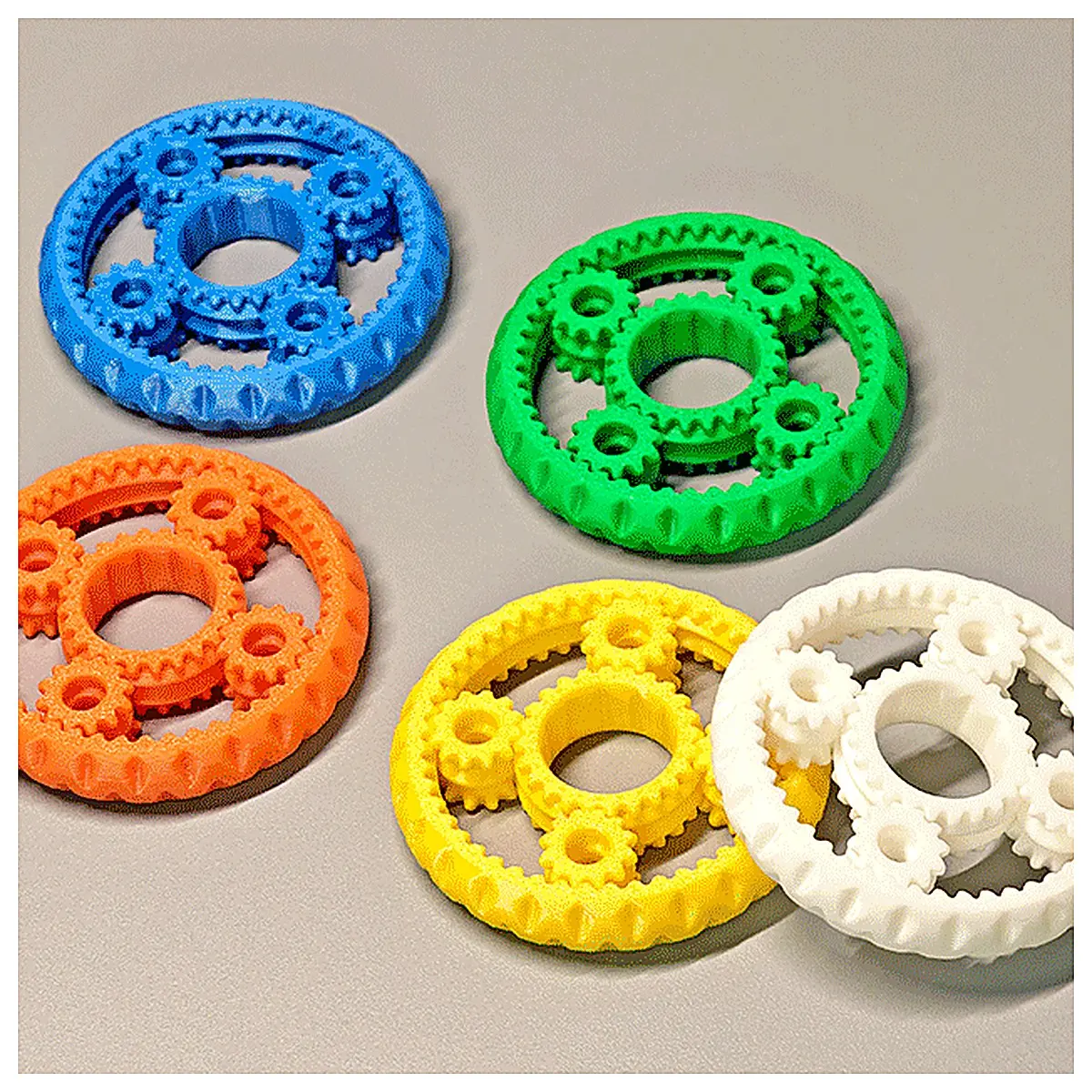 Miniature Planetary Bearing Gyro Smooth 11g Fidget Toy TA4 Shape Stress Relief Sensory Fun Durable