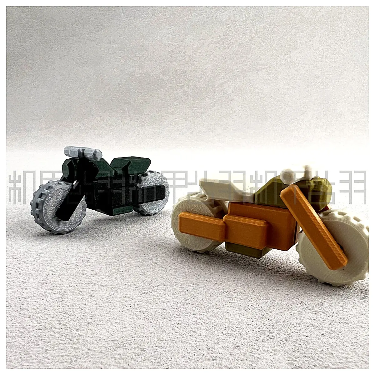 Shan Hai Jing Mech Huahu Type Armored Off Road Motorcycle Parts Accessories Vehicle Modification Outdoor Adventure