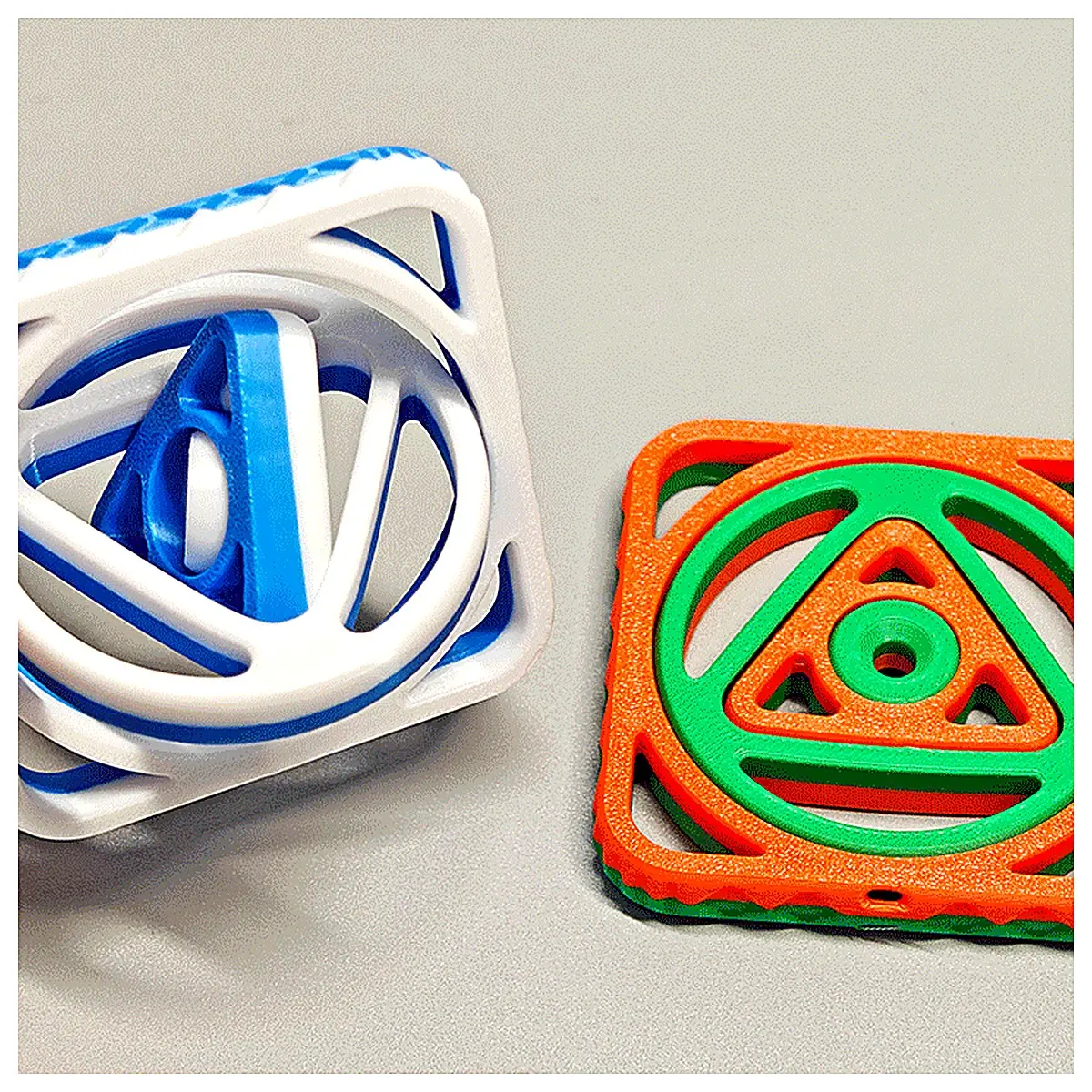 Rotating Geometry Toy 3D Rotation Gyro TC4 0304 Puzzle Toys Kids Gift Geometry Accessories Skill Practice Learning Tools