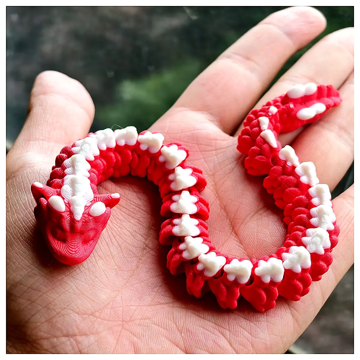 Petal Snake Toy Round Scaled Cute Kids Toy Educational Plush Baby Gift Fun Pet Parent Child Interaction