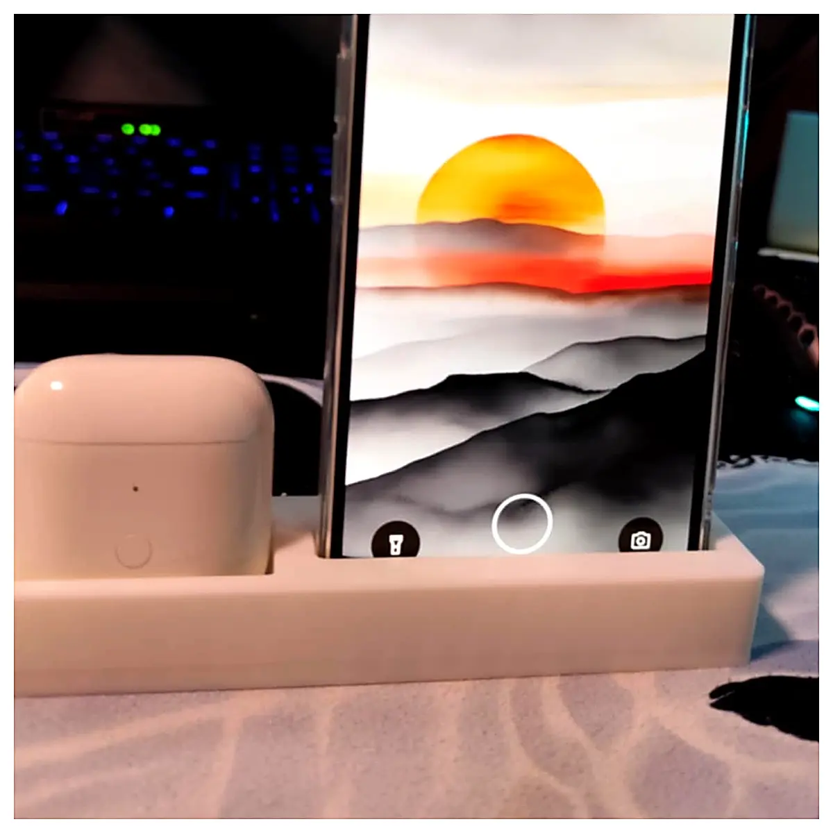 Mobile Phone Headphone Holder Phone Stand Cell Phone Grip Mount Accessory Holder Phone Support