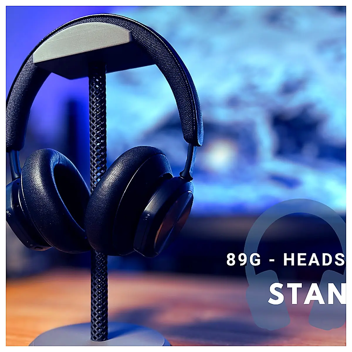 Headphone Stand Holder Phone Earbuds Organizer Desktop Storage Earphone Stand Accessory Simple Design Phone Earbud Stand