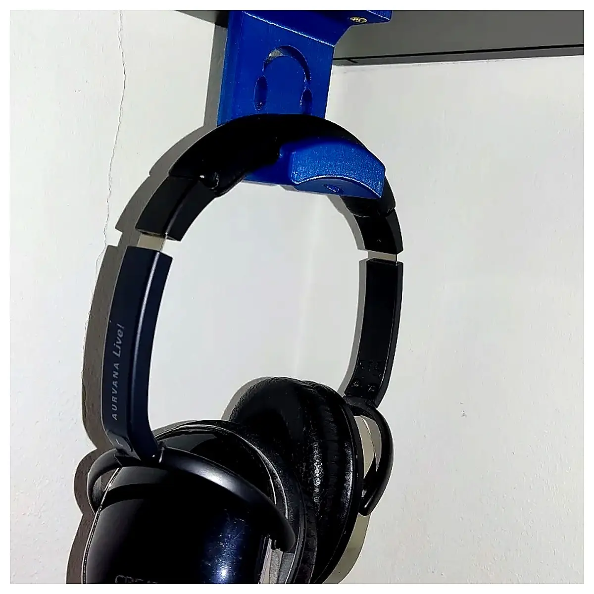 Headphone Holder Desk Cabinet Shelf Earphone Support Bracket Wireless Earbuds Holder Phone Stand Audio Accessories Protection