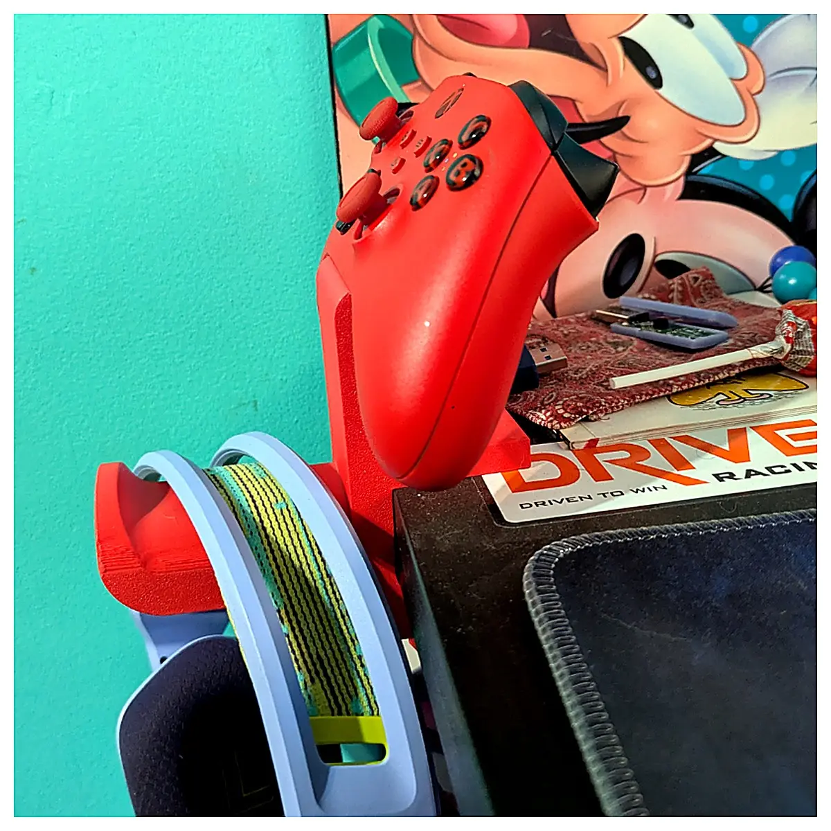 Controller Headphone Desktop Stand Display Holder Phone Stand PC Accessory Gaming Support Stable Holder