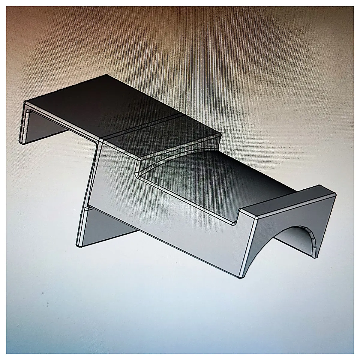 Monitor Headphone Holder Desk Mount Display Stand Accessory Screen Support Compatible with All Monitors Earbuds Holder