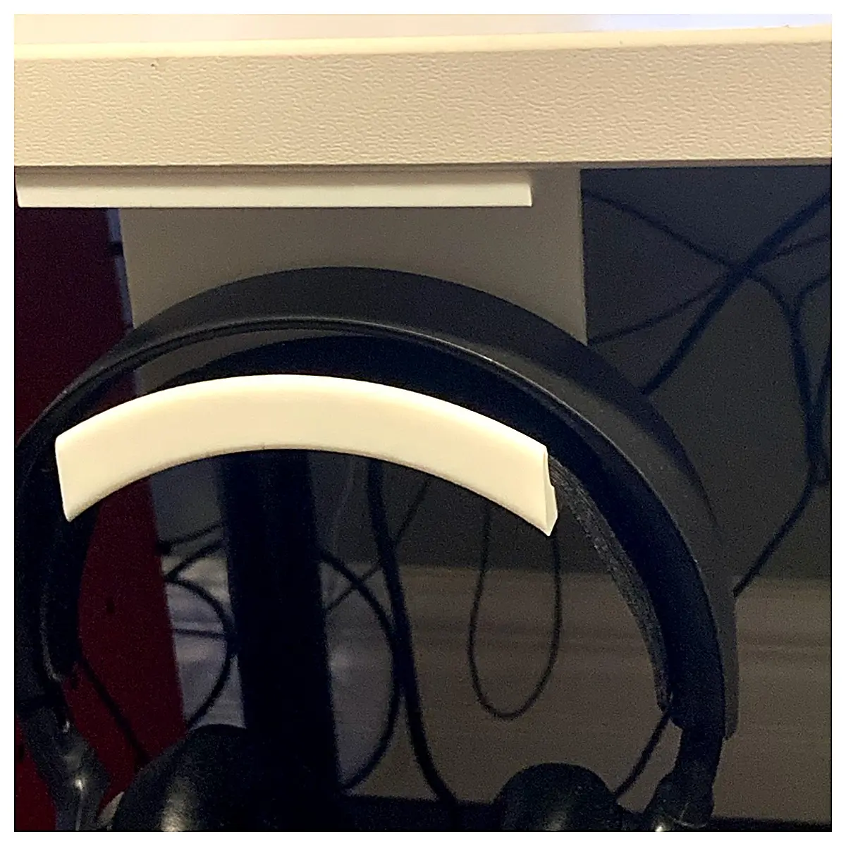 Headphone Stand Desk Organizer Screw Hole Extender Phone Speaker Mount Desktop Shelf Compatibility Good Suitable Scene