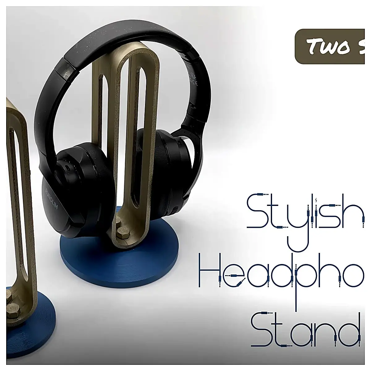 Fashion Headphone Holder Phone Stand Desktop Clip Earbud Holder Accessories Phone Stand Support Mobile Holder Bracket