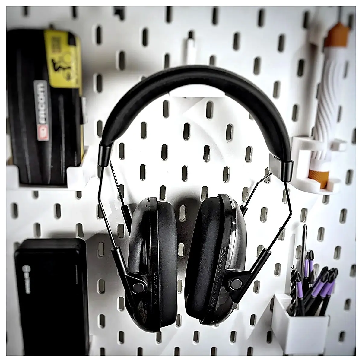 Headphone Stand Holder Phone Earbuds Clip Noise Cancelling Ear Pads Support Compatible All Headphones Monitor Headphones Accessories