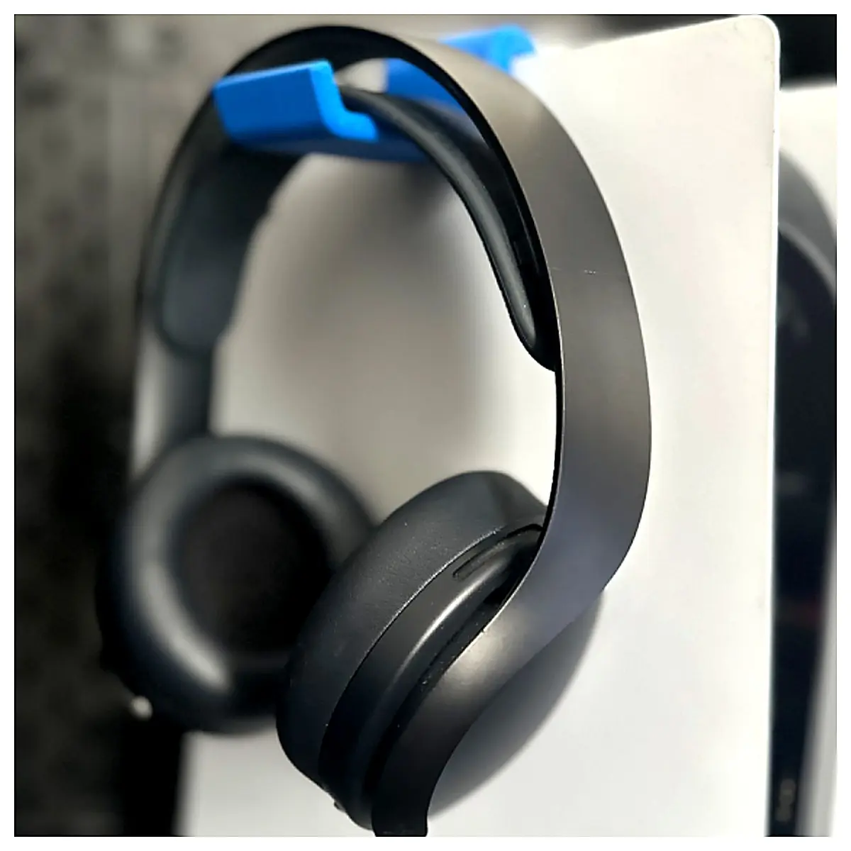 PS5 Headset Stand Wide Design Gaming Console Holder Expansion Support Stable Stand Gaming Accessories Comfortable Placement