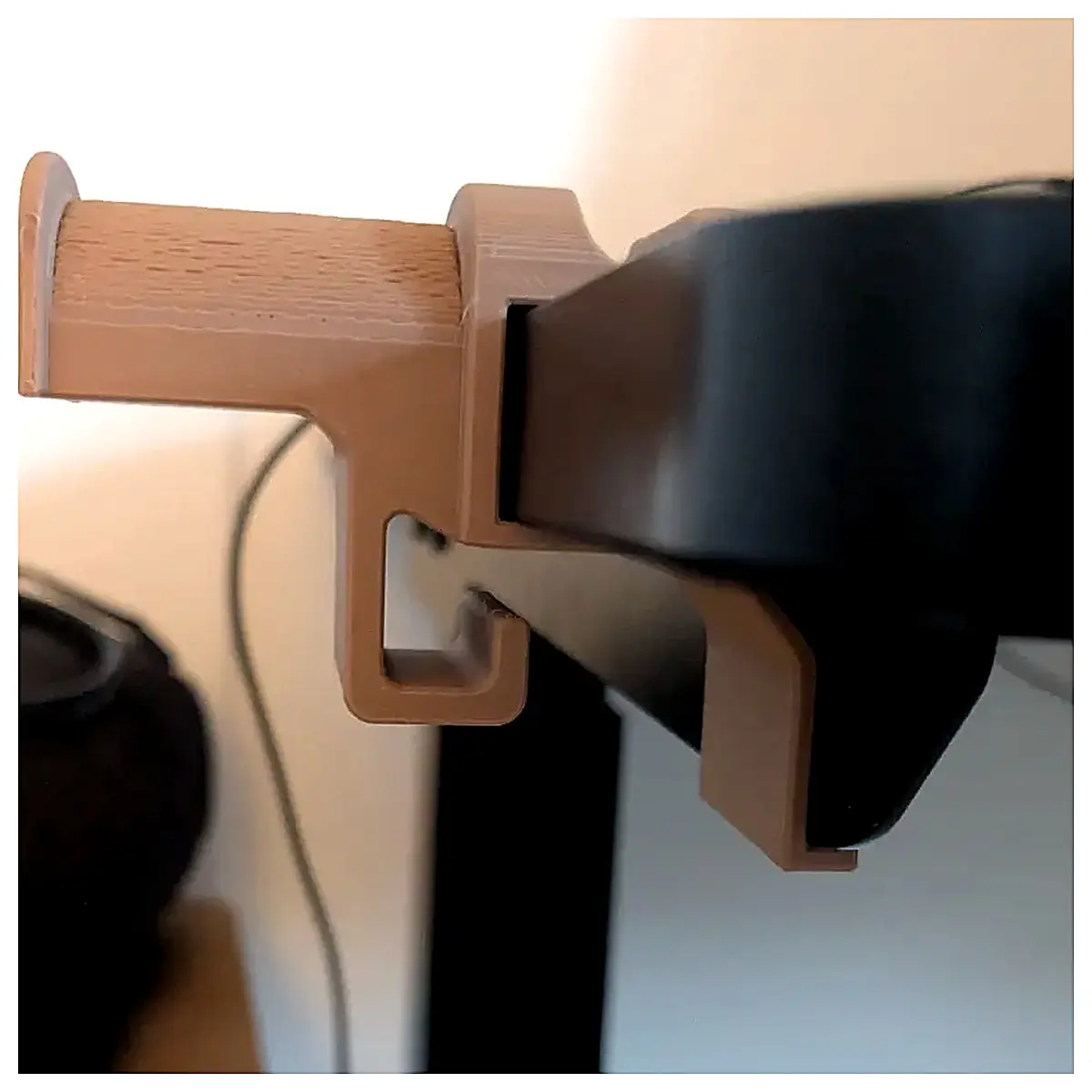 Headphone Holder Desk Stand for Adjustable Tables Phone Stand Desktop Support Stable Holder Desk Organizer