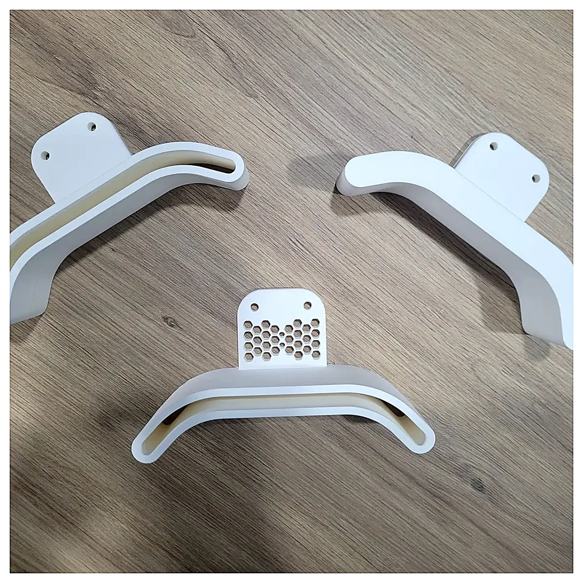 Headphone Holder Wall Mount Organizer Simple Headset Hanger Earbud Display Stand Desk Storage Lazy Man Gadget