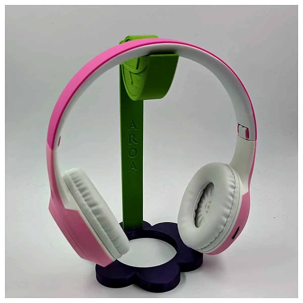 Flower Earbud Holder Floral Phone Stand Mobile Accessory Desktop Holder Phone Support Mobile Device Stand Phone Decoration