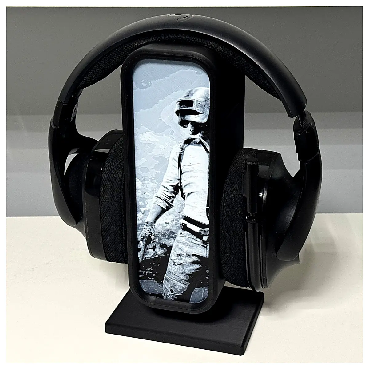 cP3D Headphone Game Stand Embedded Design Protective Case Gaming Accessory Mobile Stand Desktop Holder