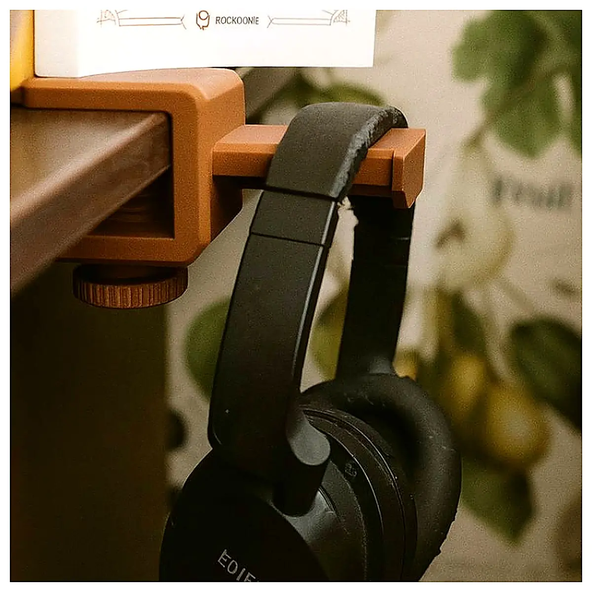 Headphone Holder Mount Desktop Accessory Extended Screws Phone Stand Holder Bracket Mobile Phone Support Accessory