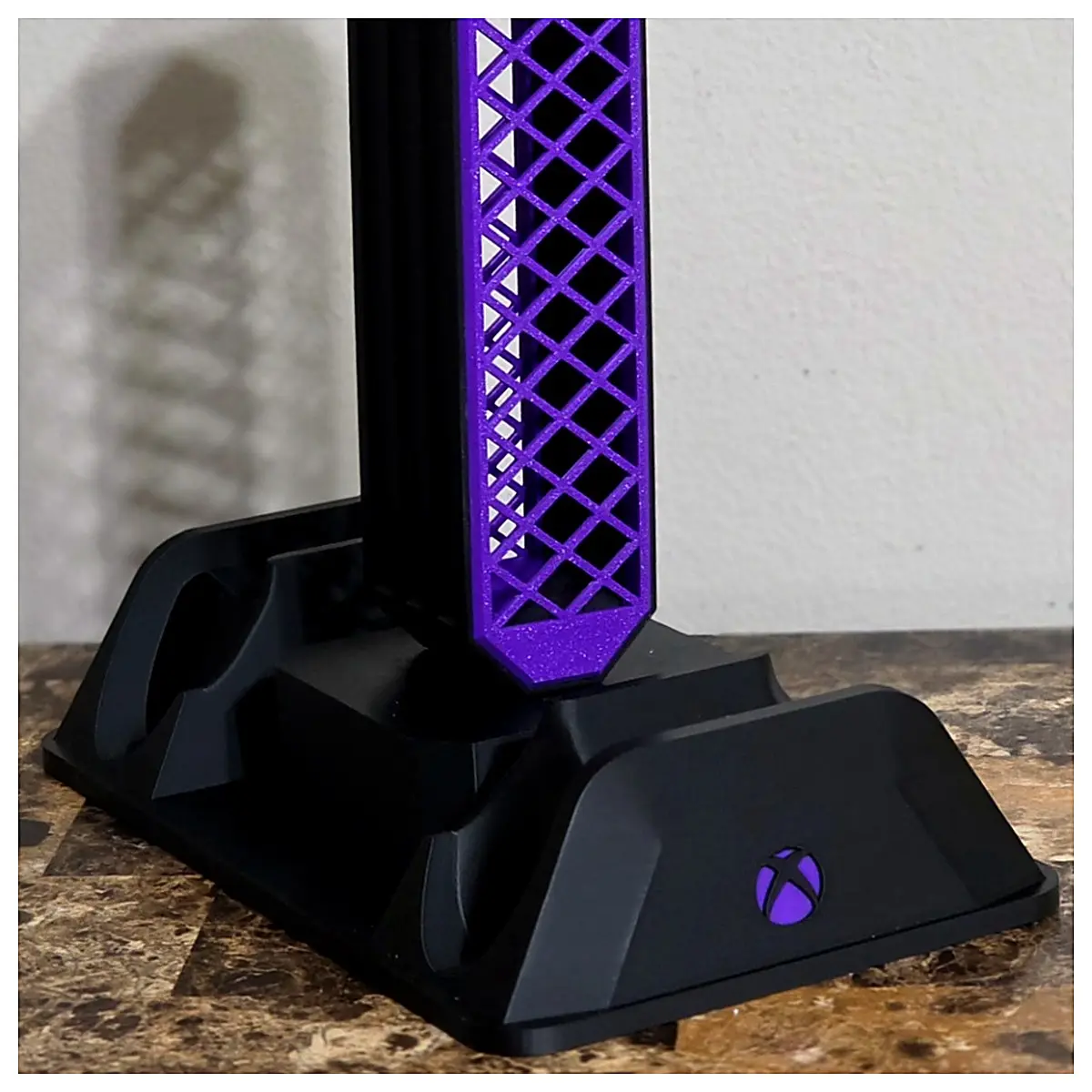 Dual Controller Headphone Mount Holder Gaming Accessory Desktop Stand Game Organizer PC Accessories Mobile Holder