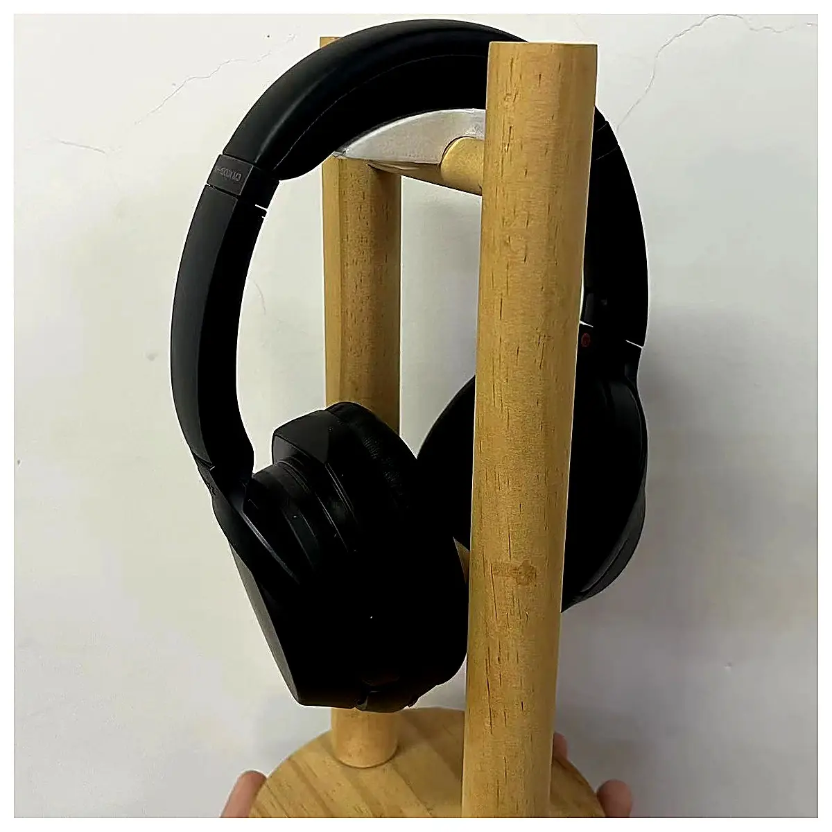 Wooden Headphone Stand Accessories Stand Mounts Support Brackets Headphone Stand Parts Desktop Headphone Stand Stable Support