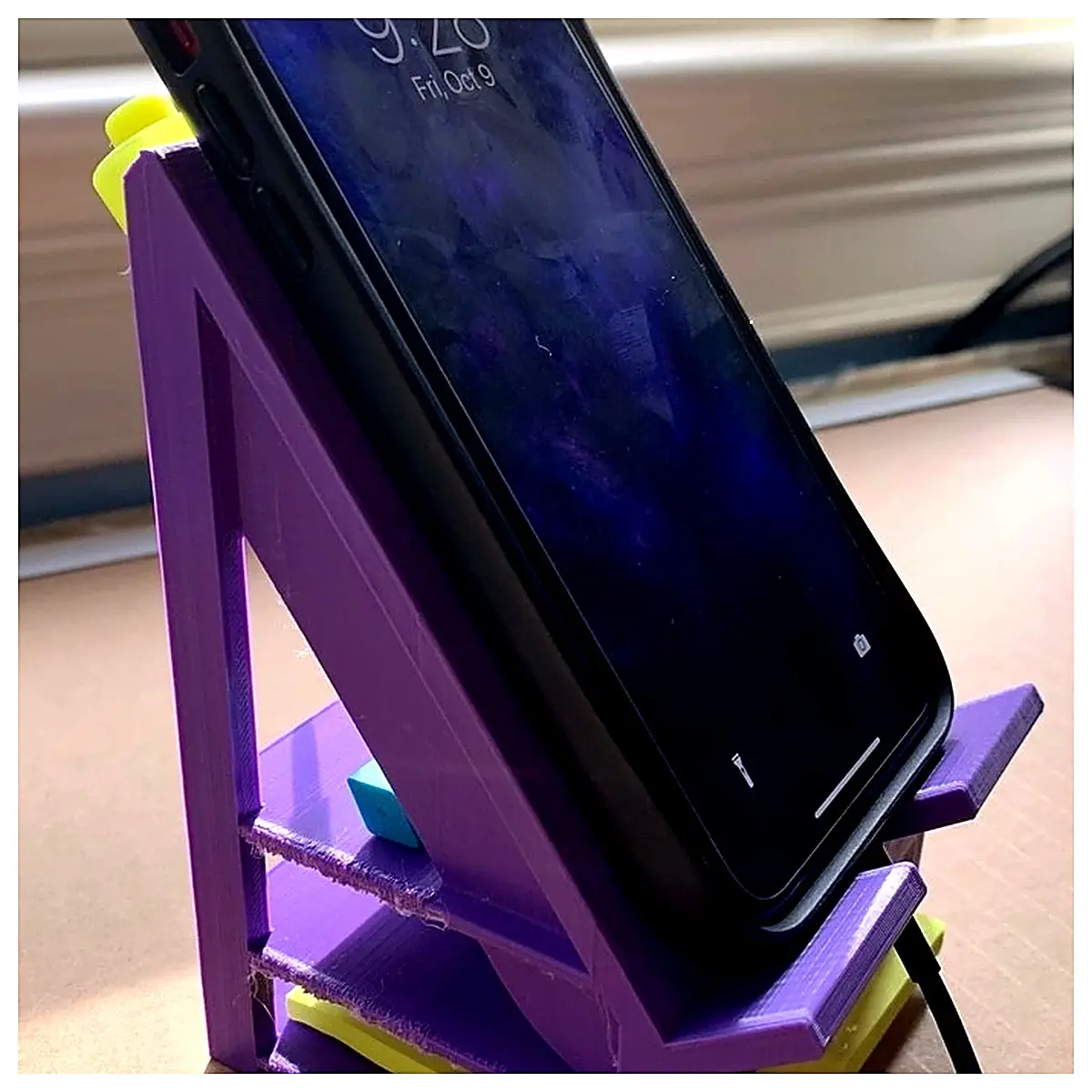 Phone Holder Multi Functional Mobile Stand Student Design Challenge Accessory Bracket Smartphone Holder Support Learning Stand
