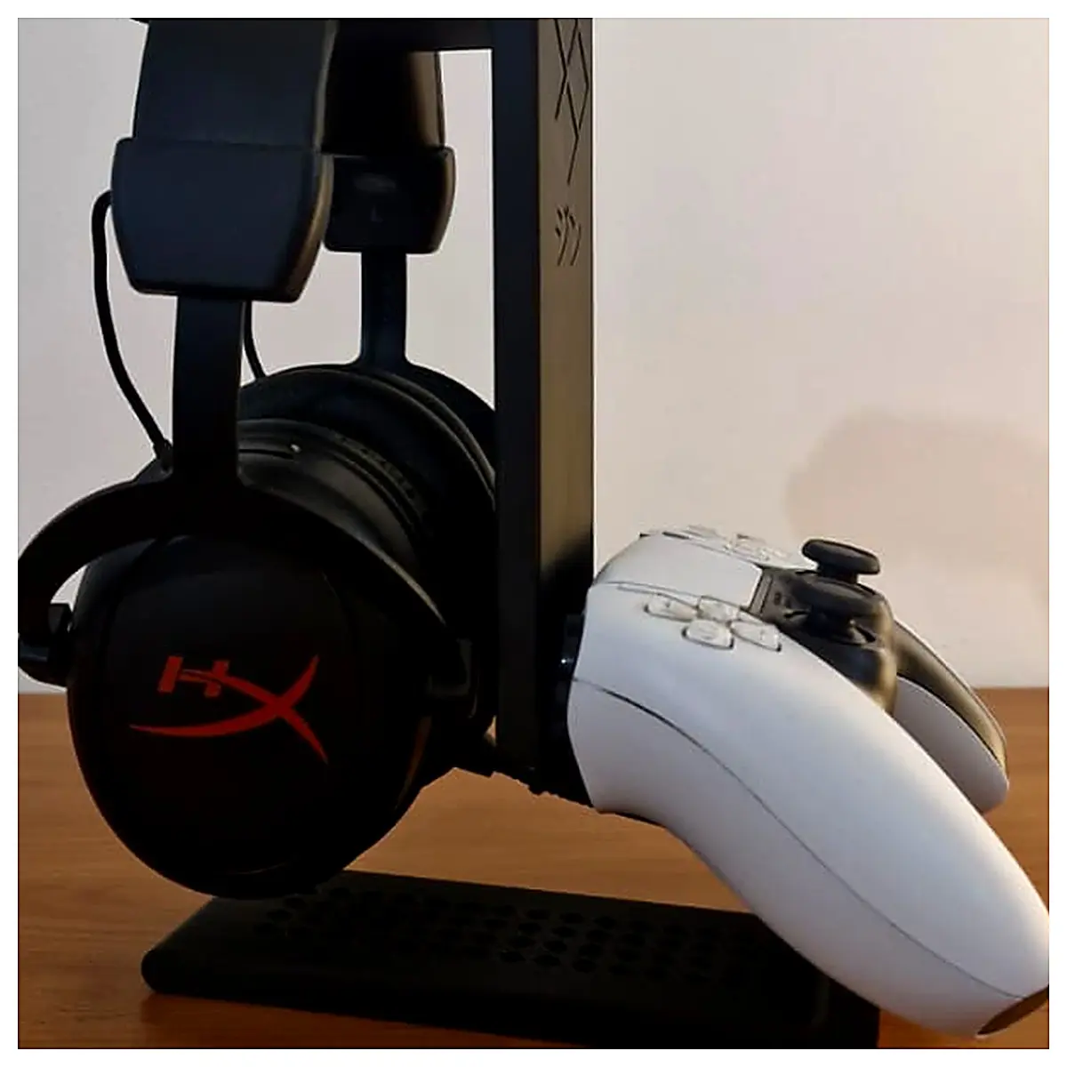 Headphone Controller Holder Dual Earset Accessory Gaming Grip Stand Device Organizer Mobile Headphone Stand