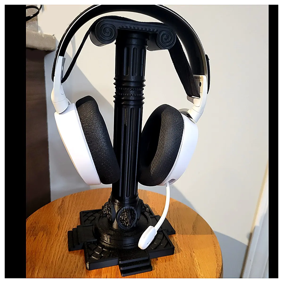 Headphone Holder Column Style Headphone Stand Mobile Phone Holder Desktop Stand Phone Support Lazy Holder Phone Stabilizer